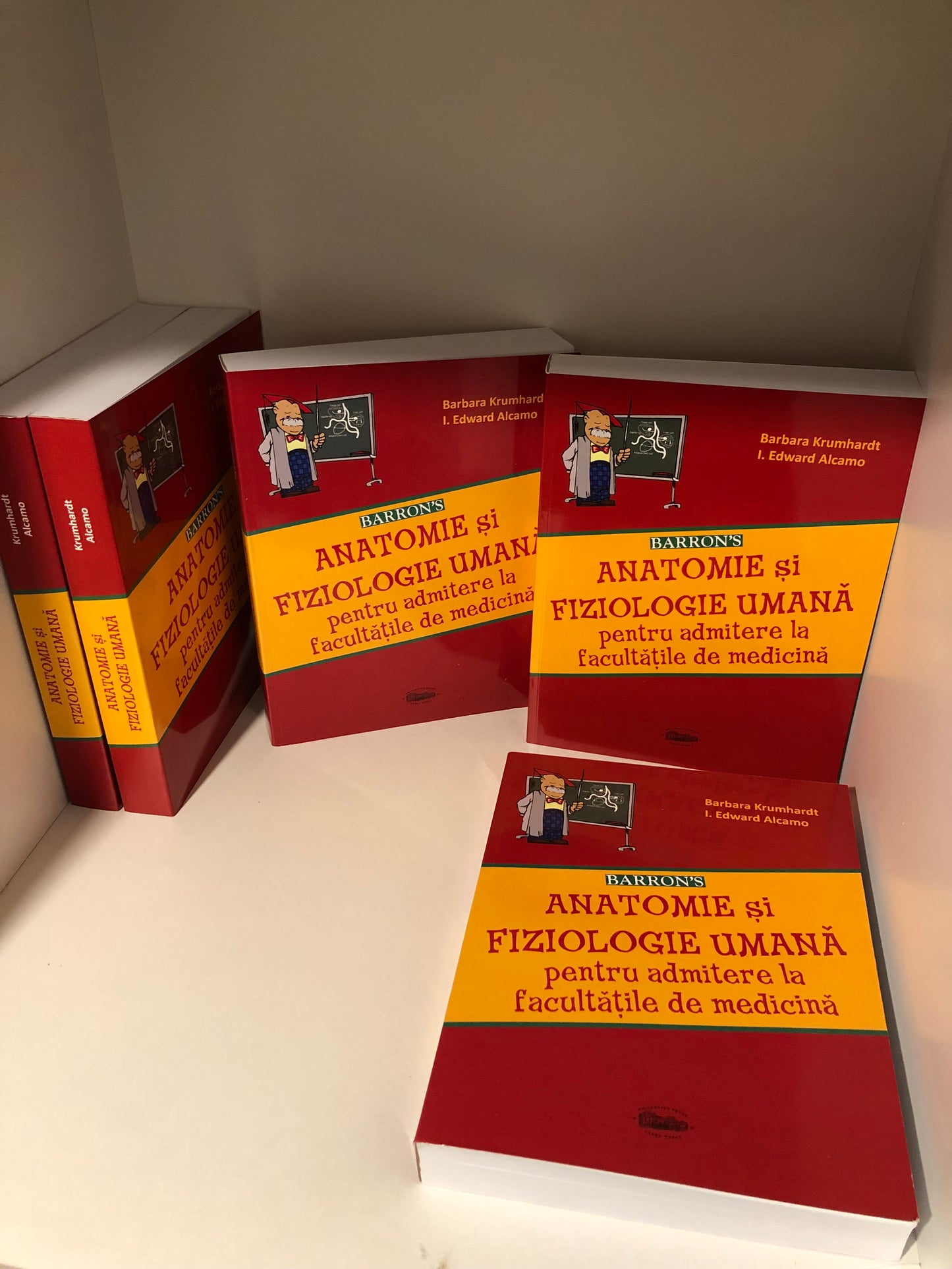 Barron’s Anatomie și fiziologie umană pentru admiterea la facultățile de medicină